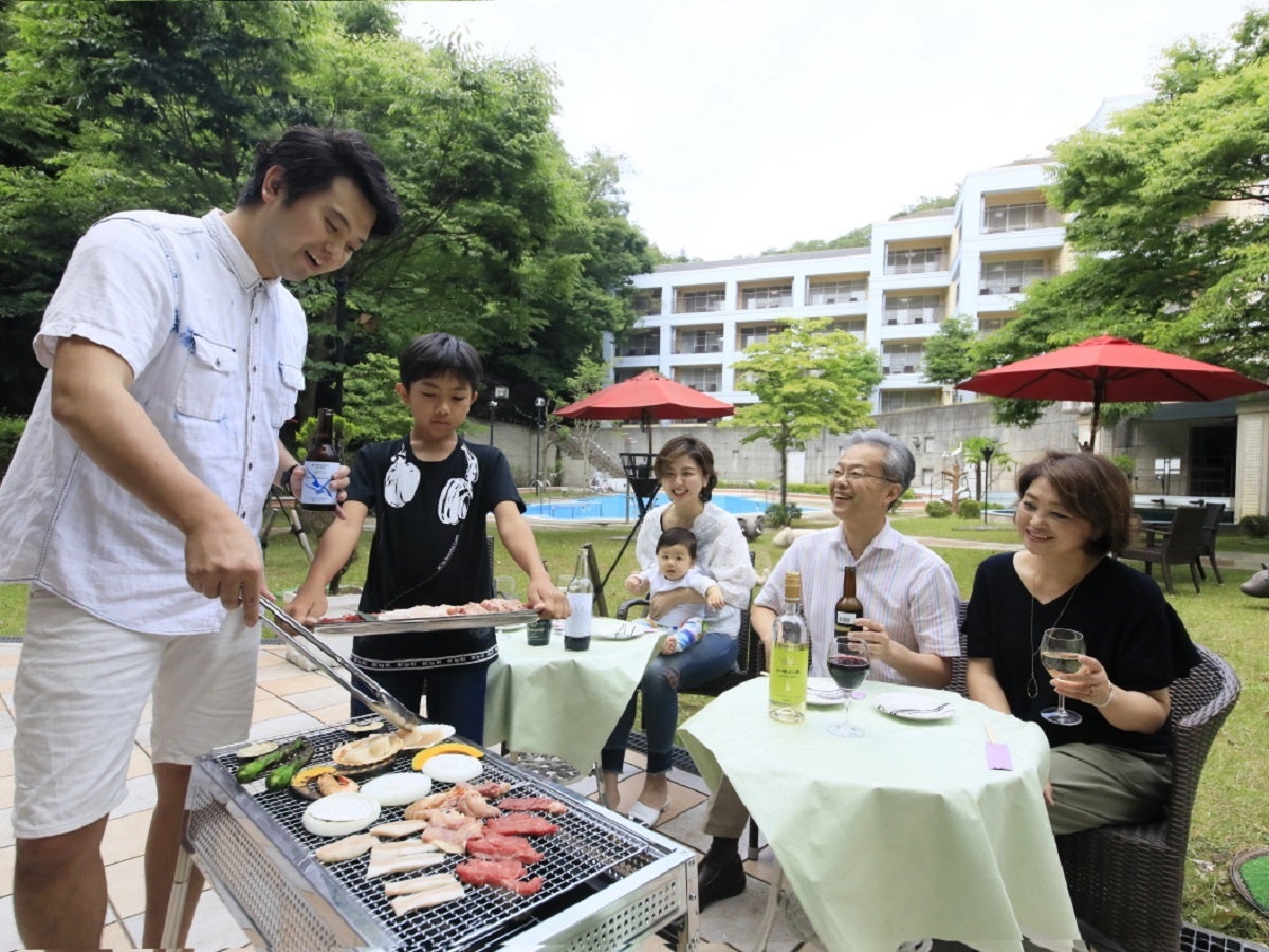 お子様も愉しめるBBQ