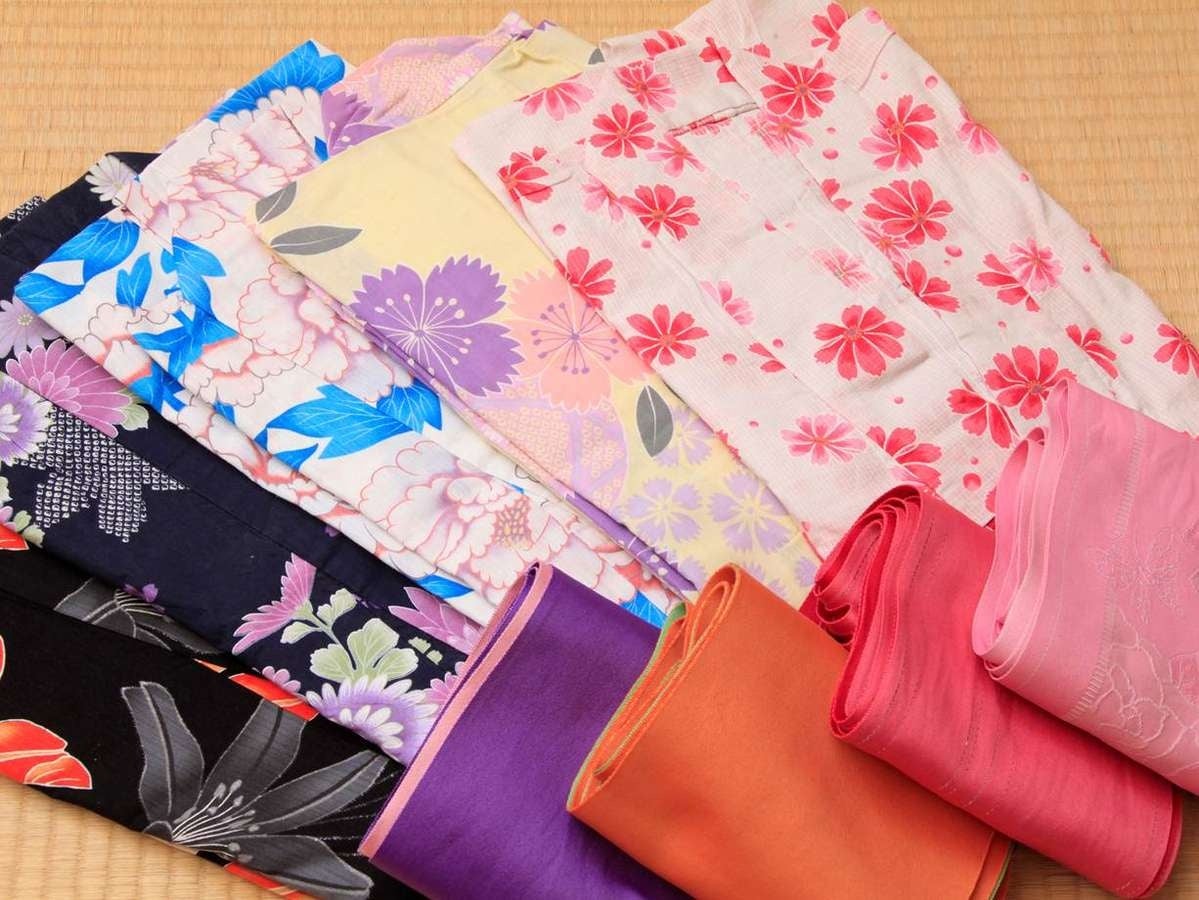 選べる色浴衣
