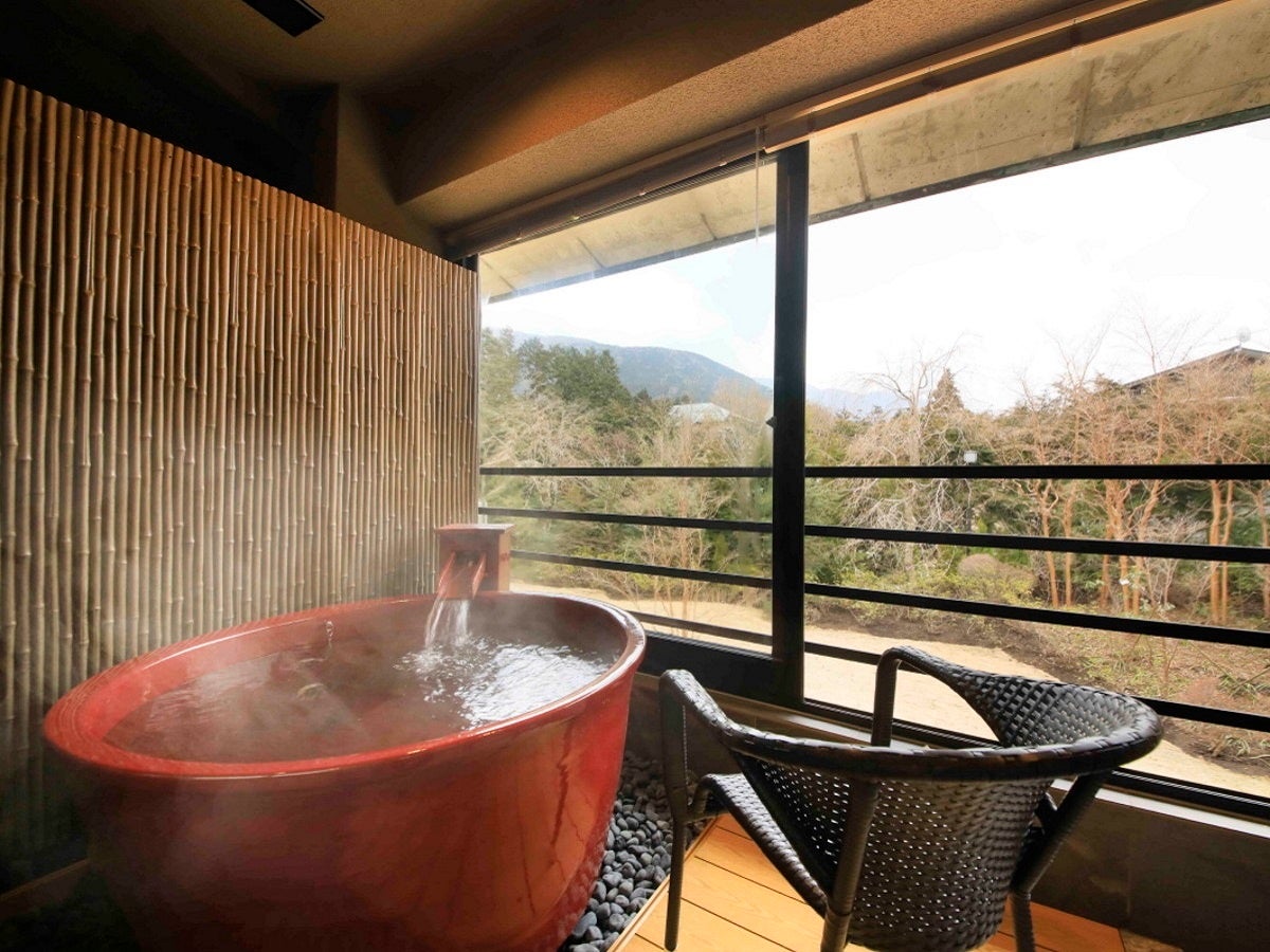【箱根風雅】別館Miyabi邸は全室温泉半露天風呂付き