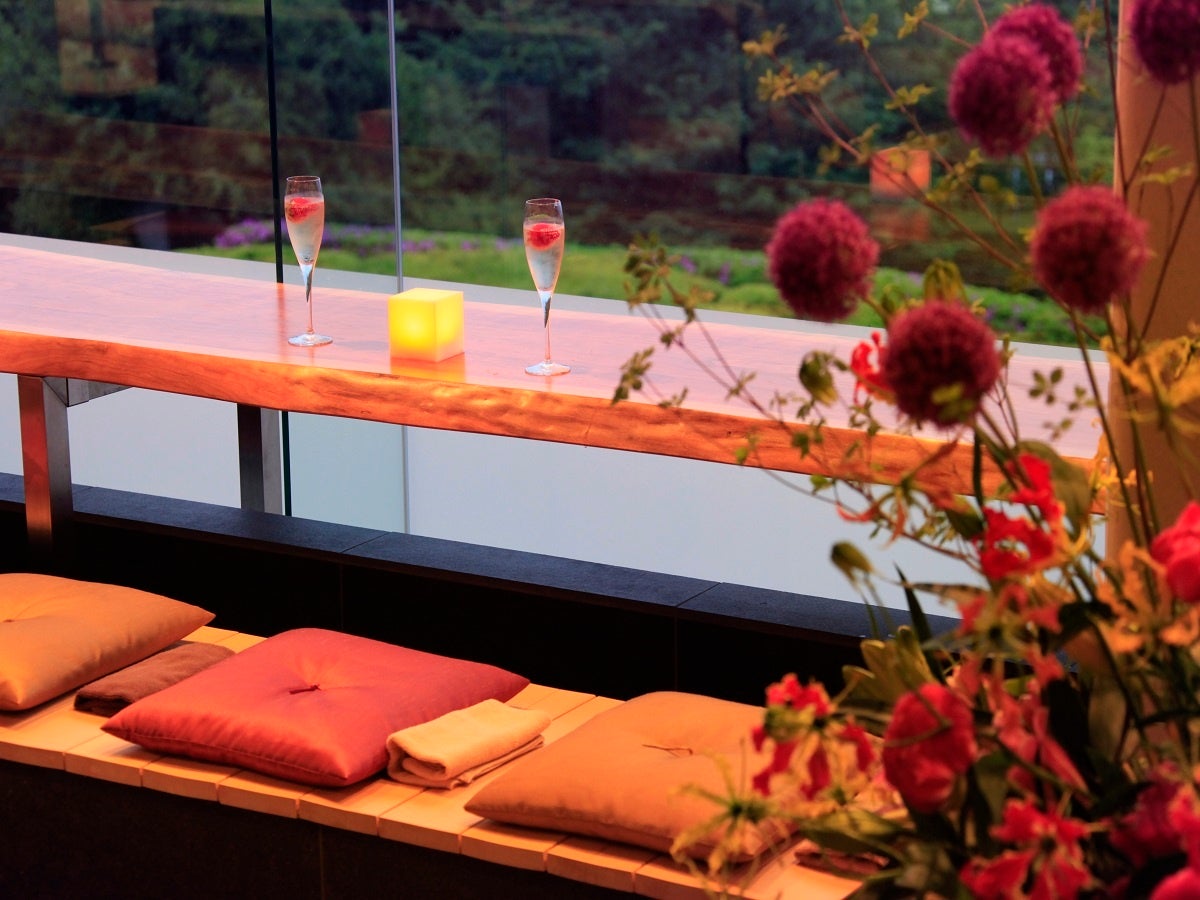 絶景を眺めながら寛ぎのひととき