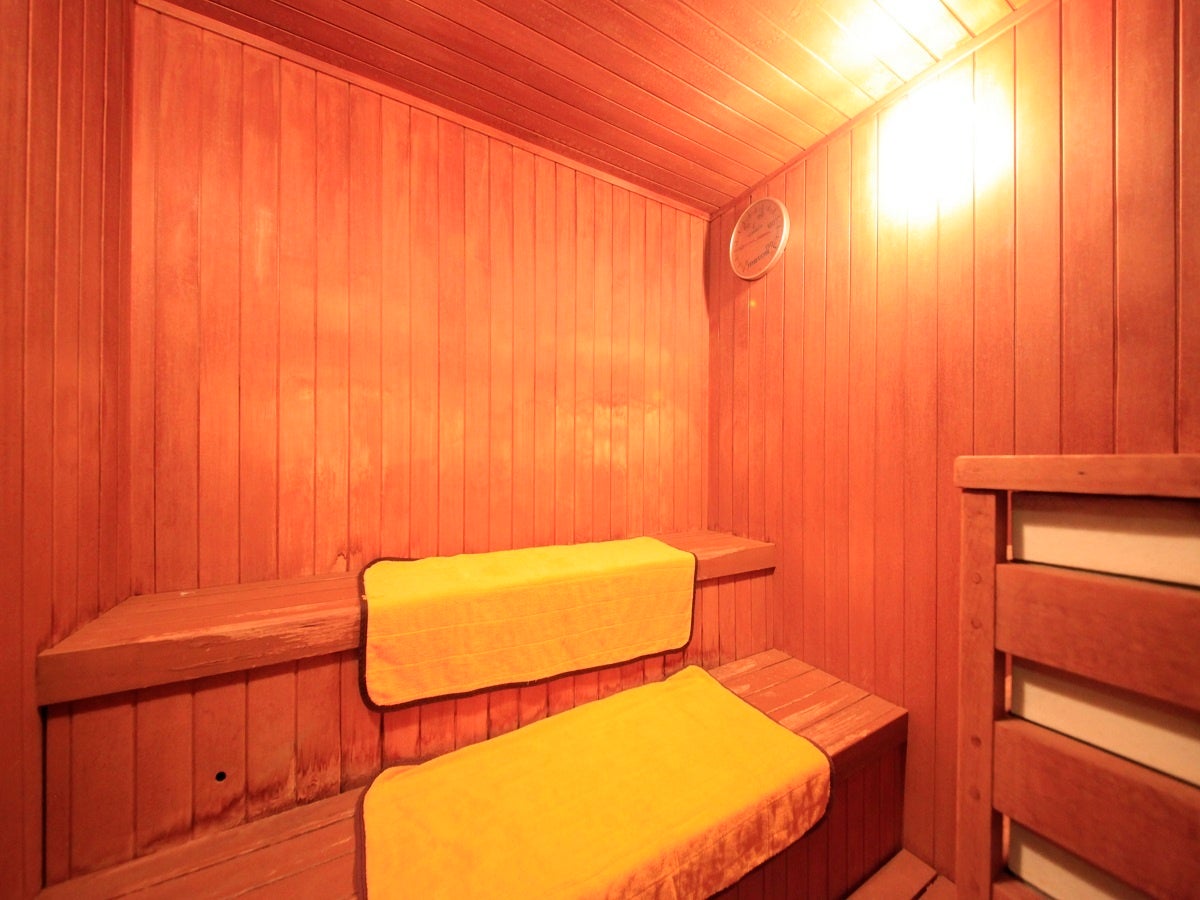 湯上りに足つぼ道で健康チェック