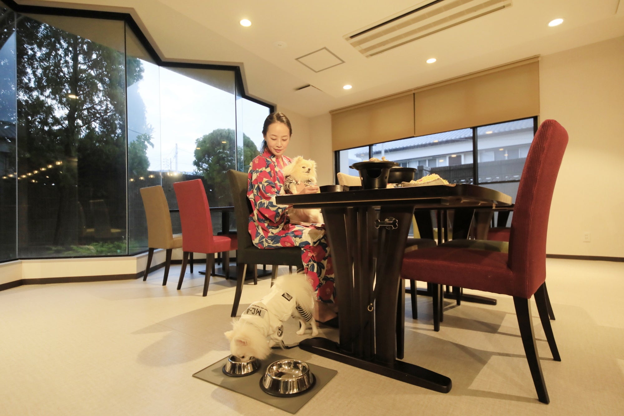 【ゆるり西伊豆】ワンちゃん同伴可能なレストラン会場j