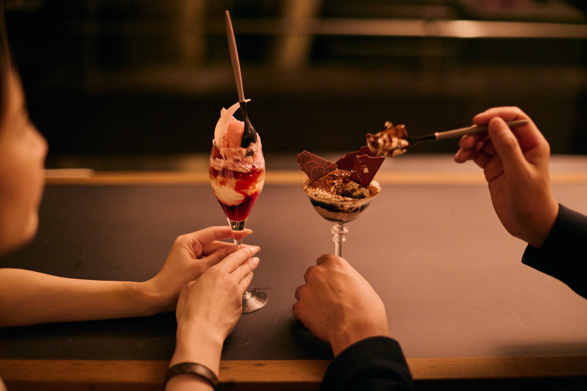 【秋保風雅】〆パフェ