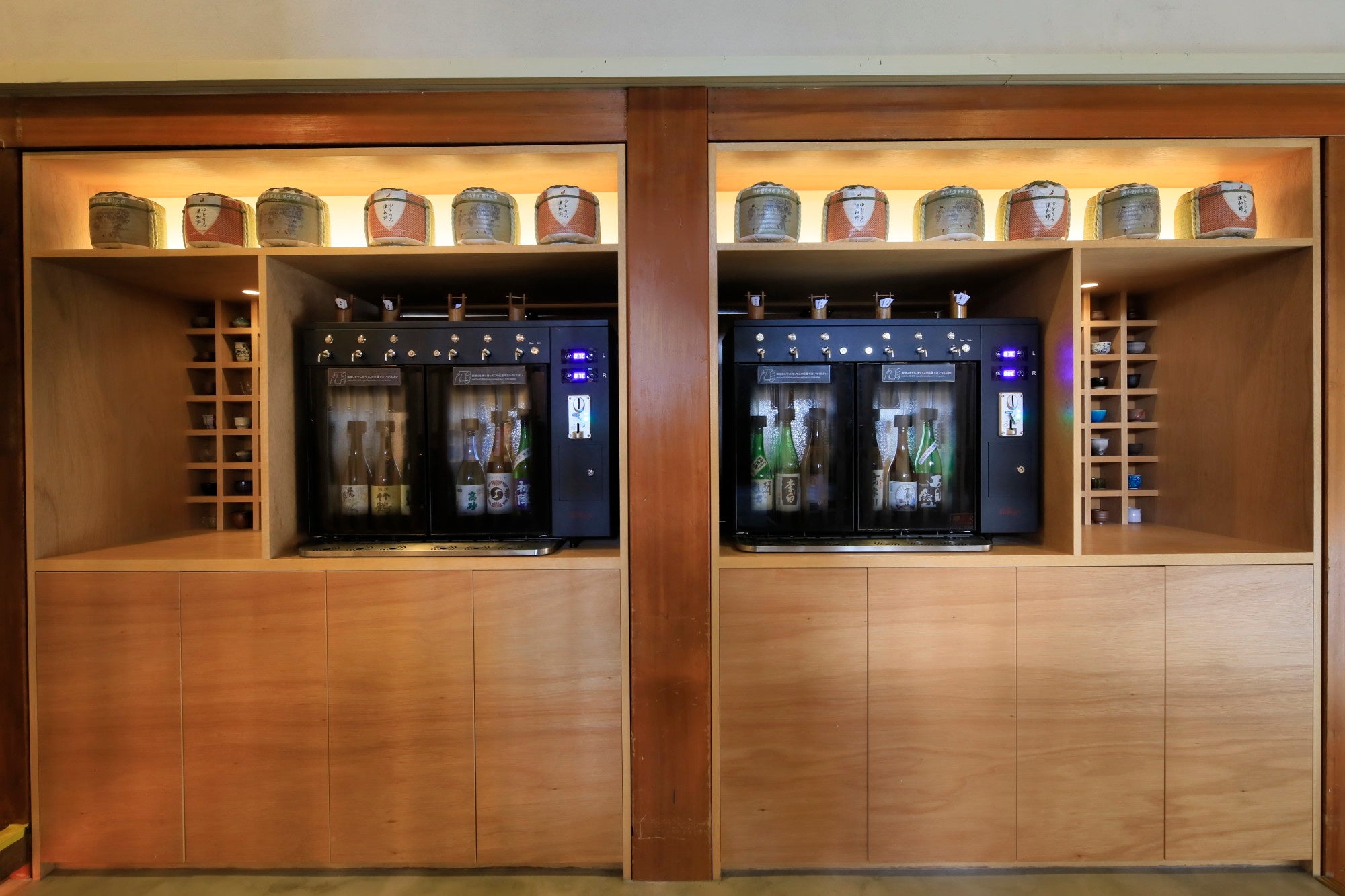 【ゆとりろ津和野】利き酒スタンド