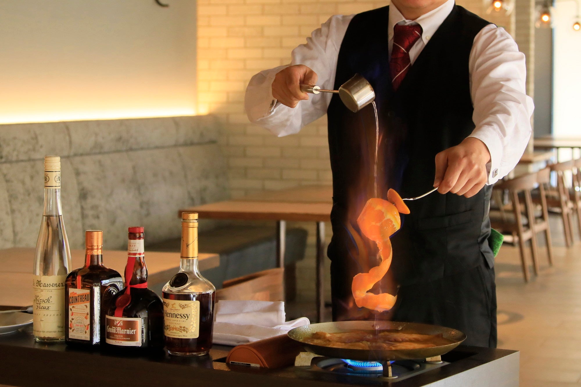 クレープシュゼット※イメージ