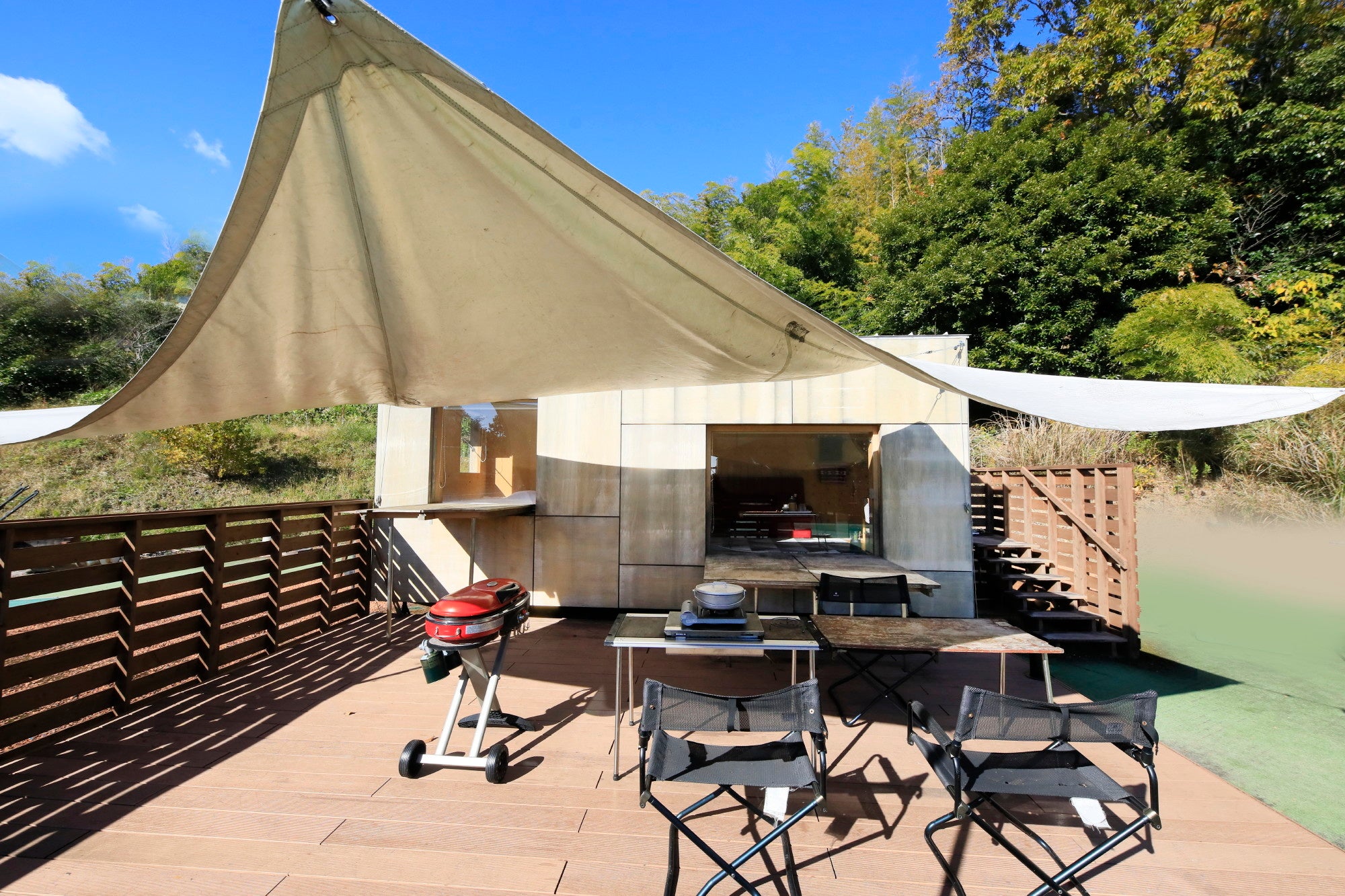 手ぶらで利用できるグランピング