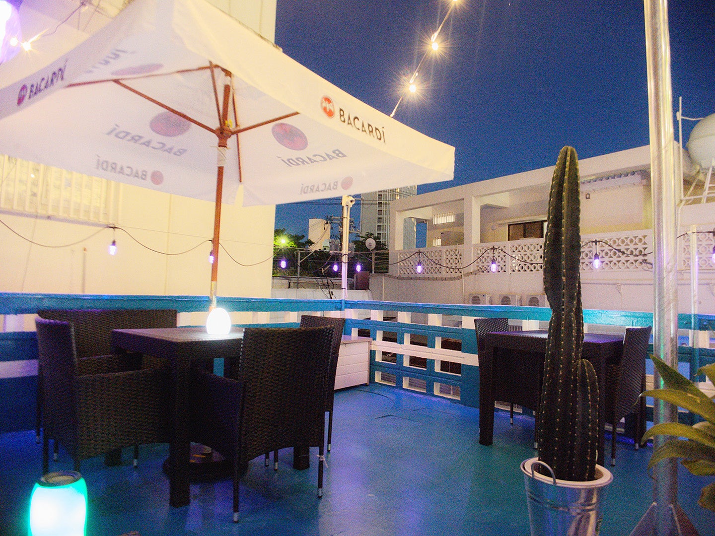 ルーフトップ席