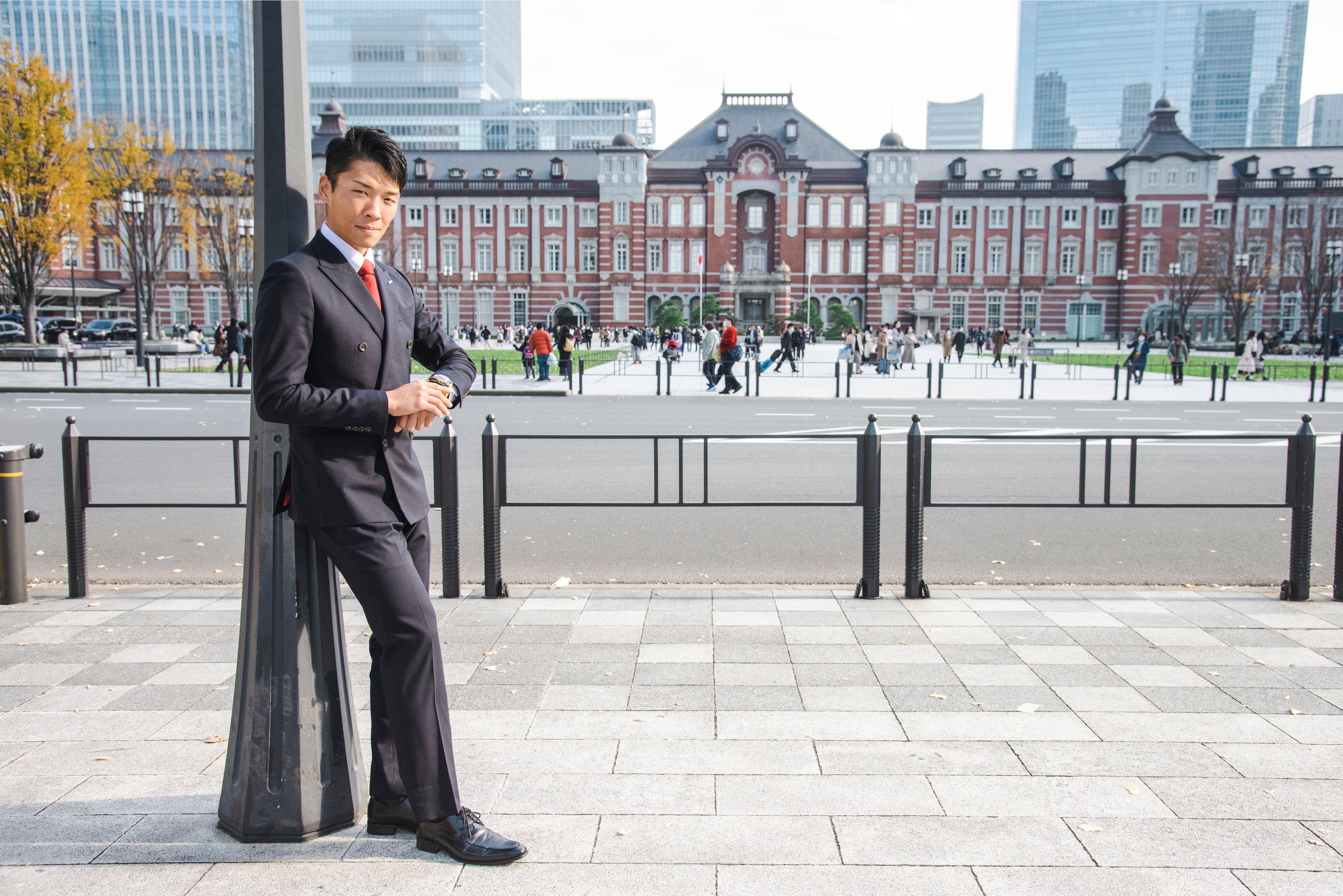 チャンピオンウォッチと共に表彰式