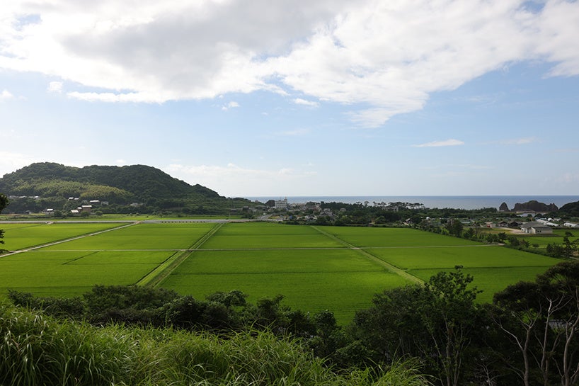 間人集落と現在の竹野潟