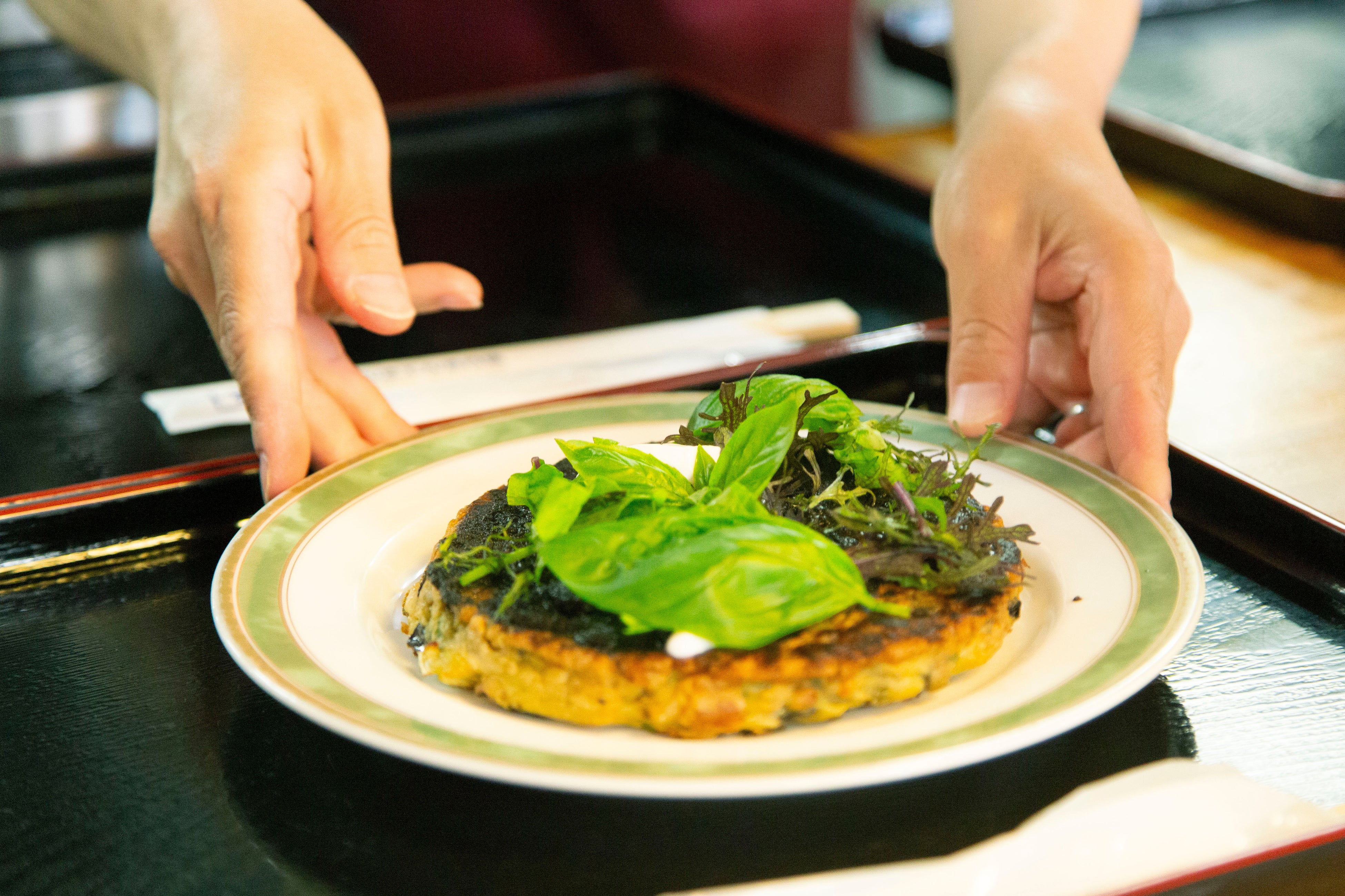 海鮮お好み焼き
