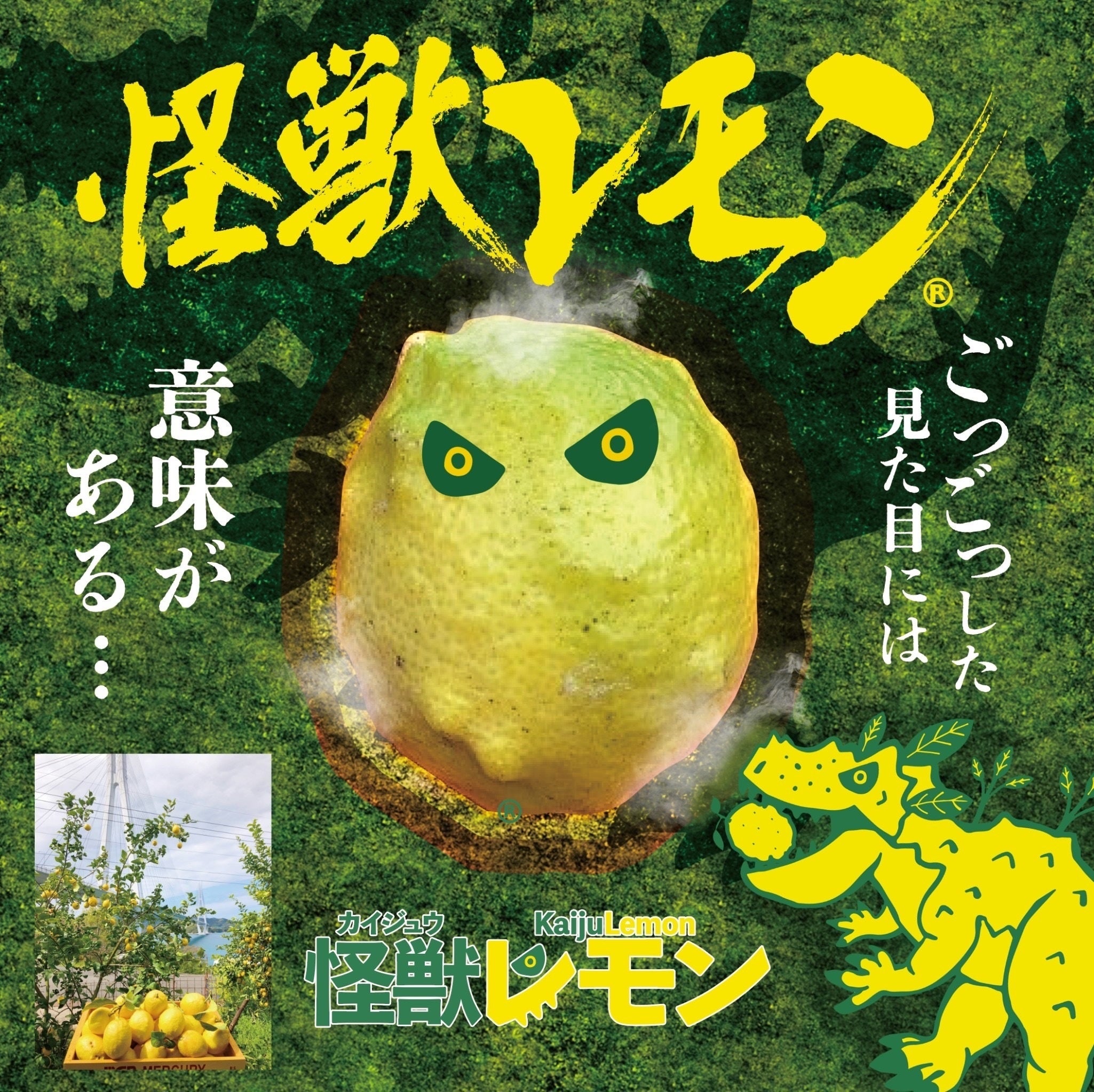 レモンの豊潤な香りをご自宅で！「怪獣レモン」とHorizon株式