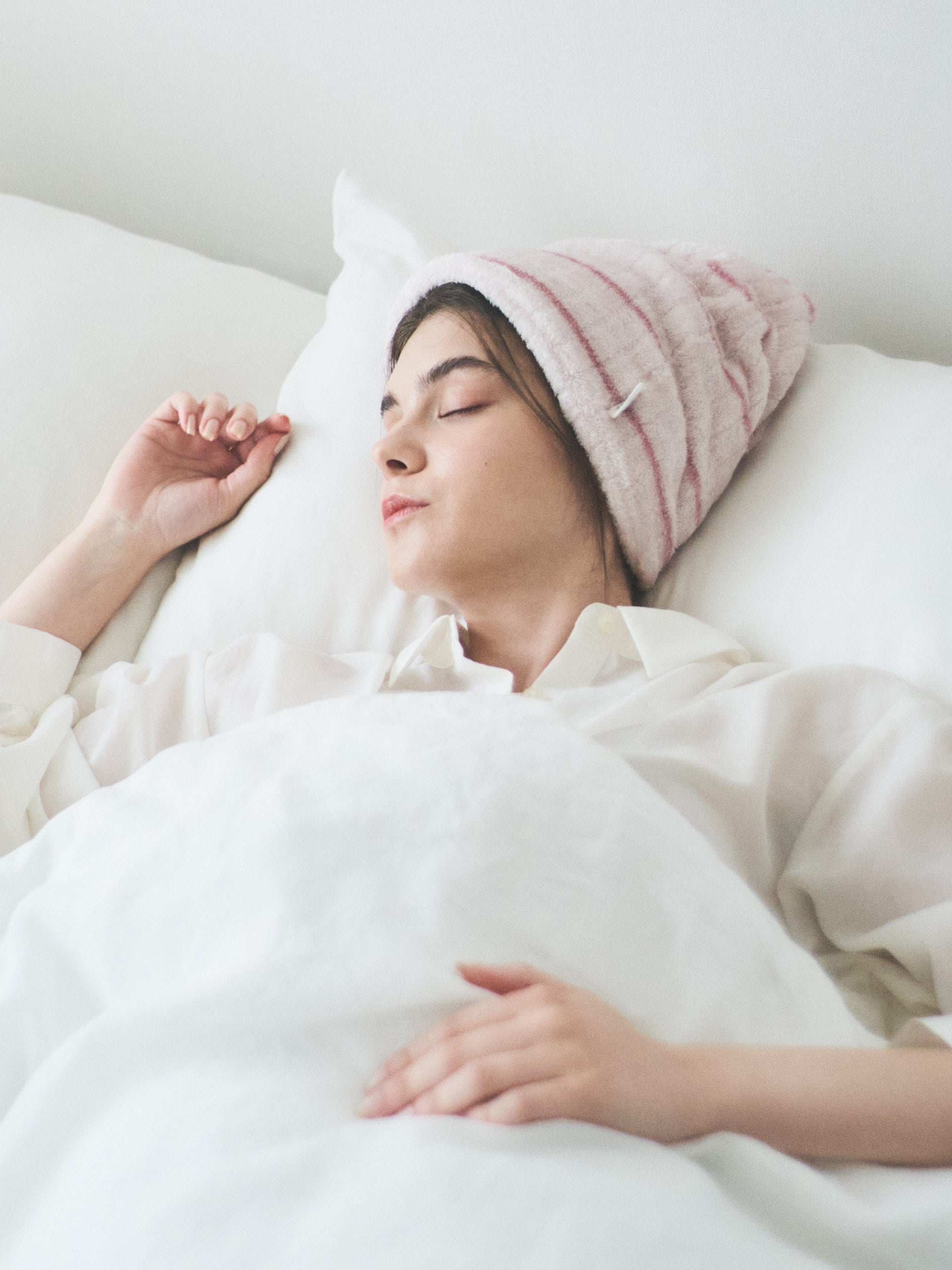 「ラフィナン ヘアーキャツプ」