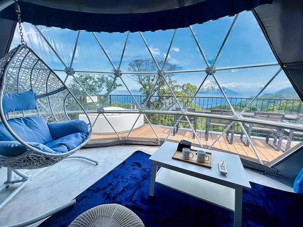 ドームテント室内