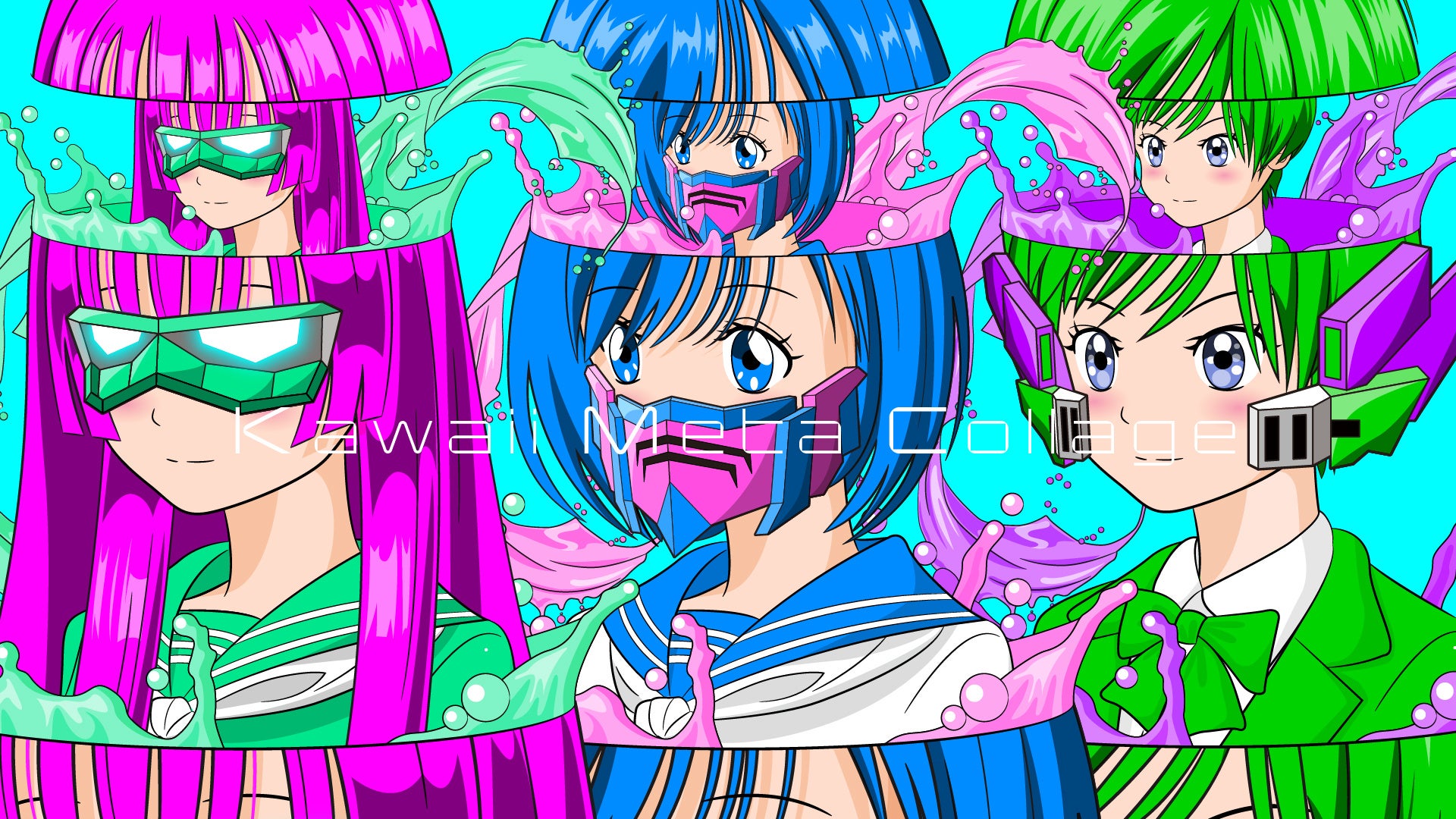 《Kawaii META Collage(カワイイ・メタ・コラージュ)》