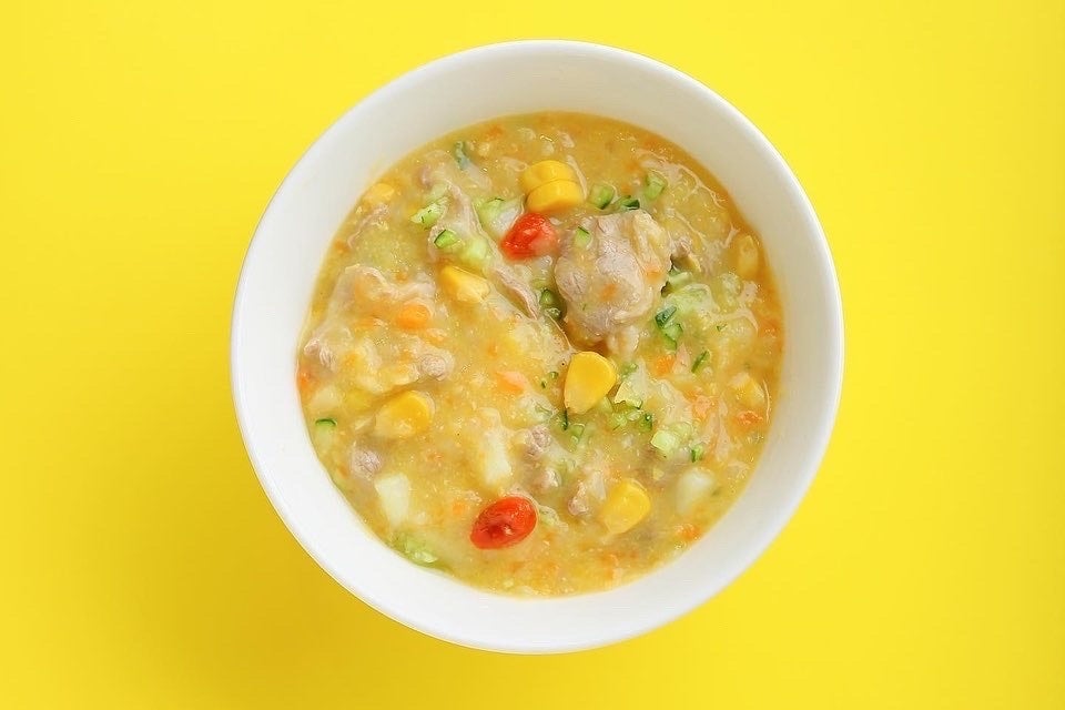 夏は冷たいまま「冷製スープごはん」としても楽しめる