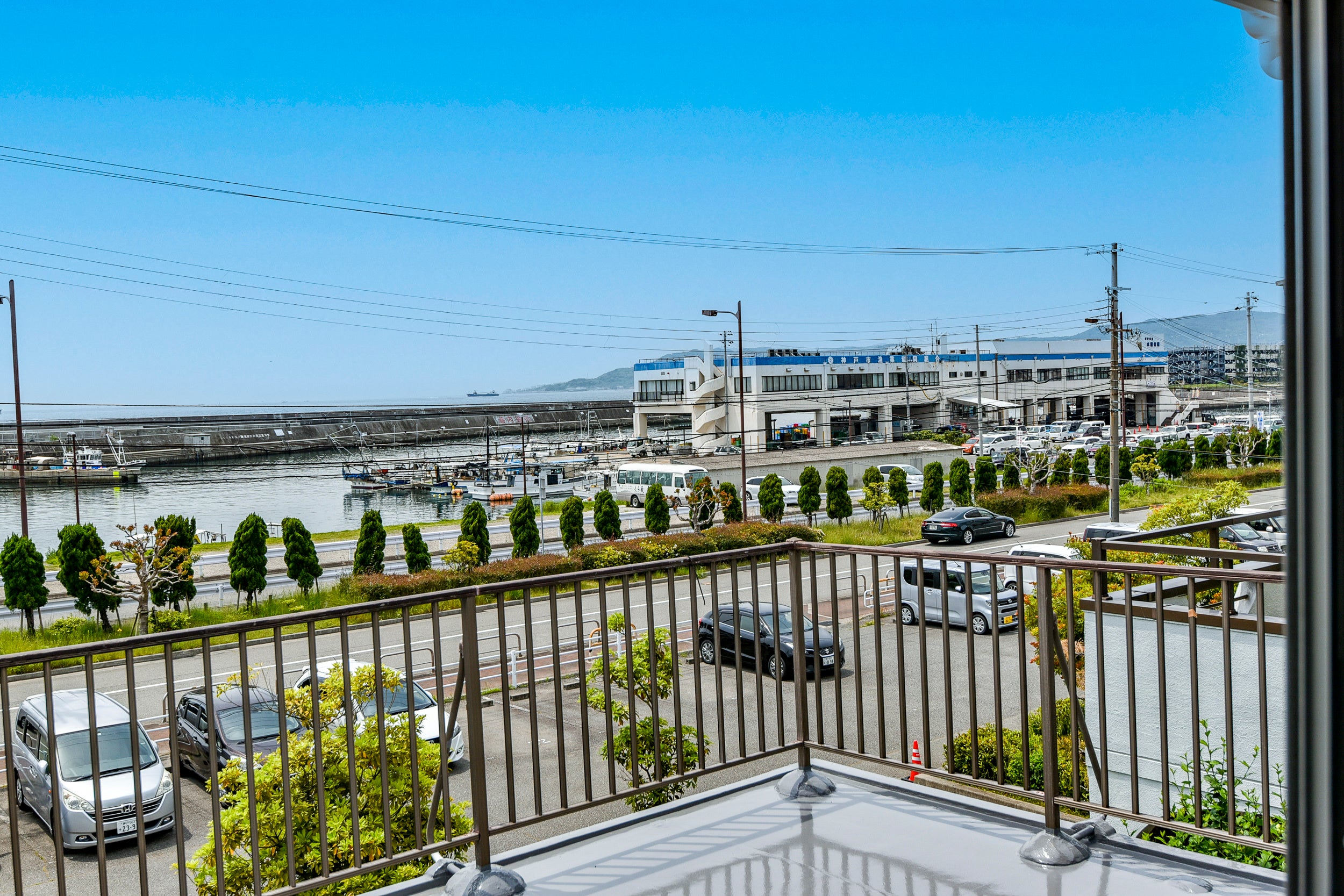 ベランダからの眺望