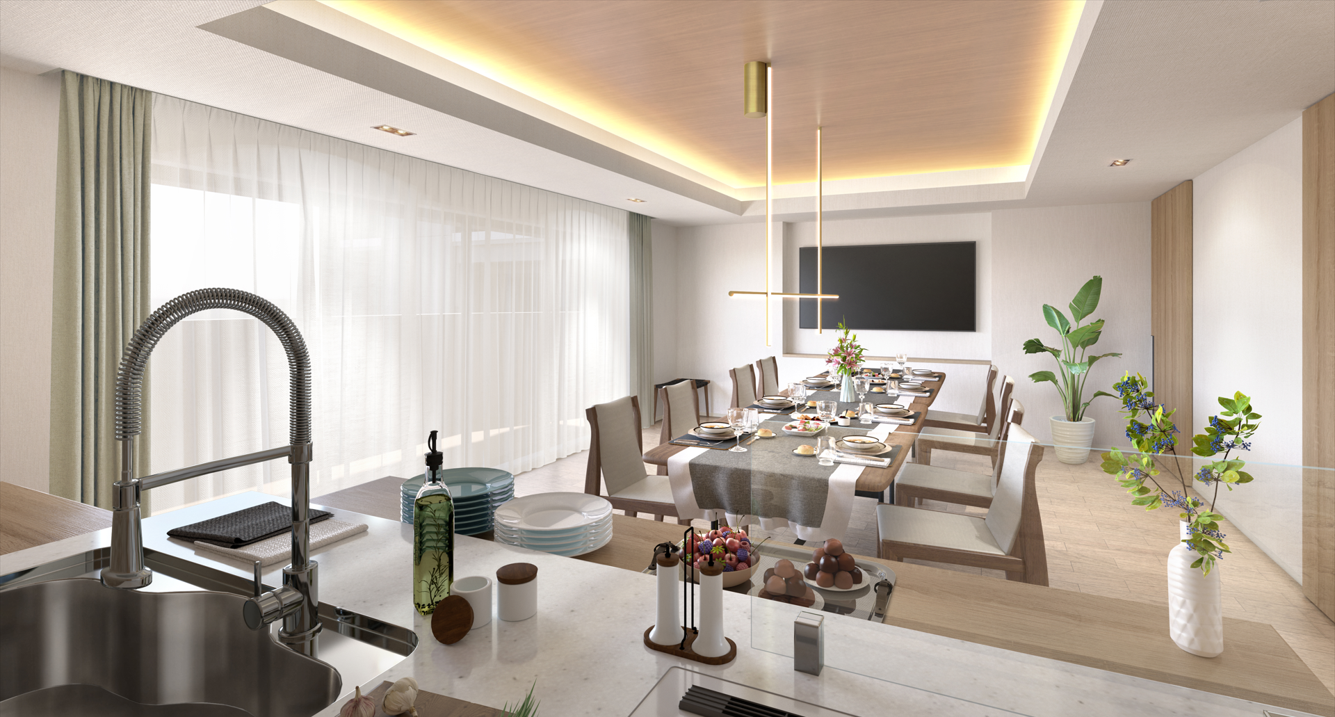 レセプションルーム完成予想図