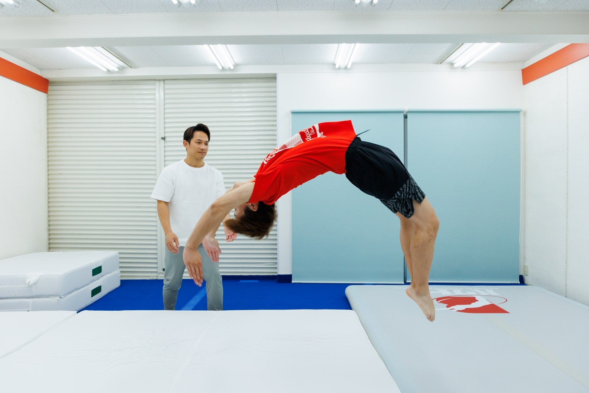 体操　バク転　アクロバットマット　パルクール 東京世田谷区店】バク転アクロバット教室「バクトレ」2024年5月1