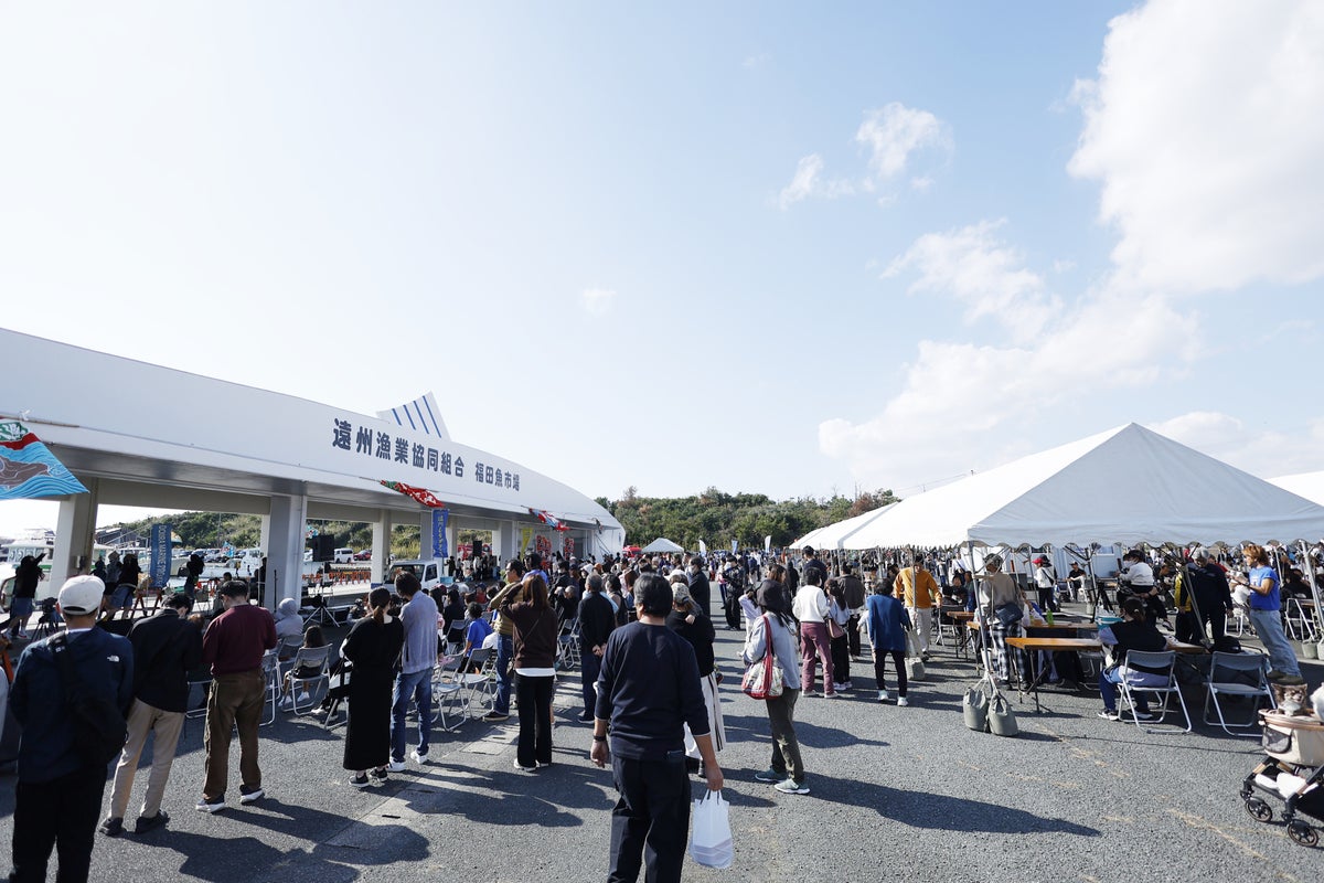 生しらす直売やキッズ向け体験も!「第2回 遠州しらすフェス2026」10月25日(日)磐田・福田魚市場で開催
