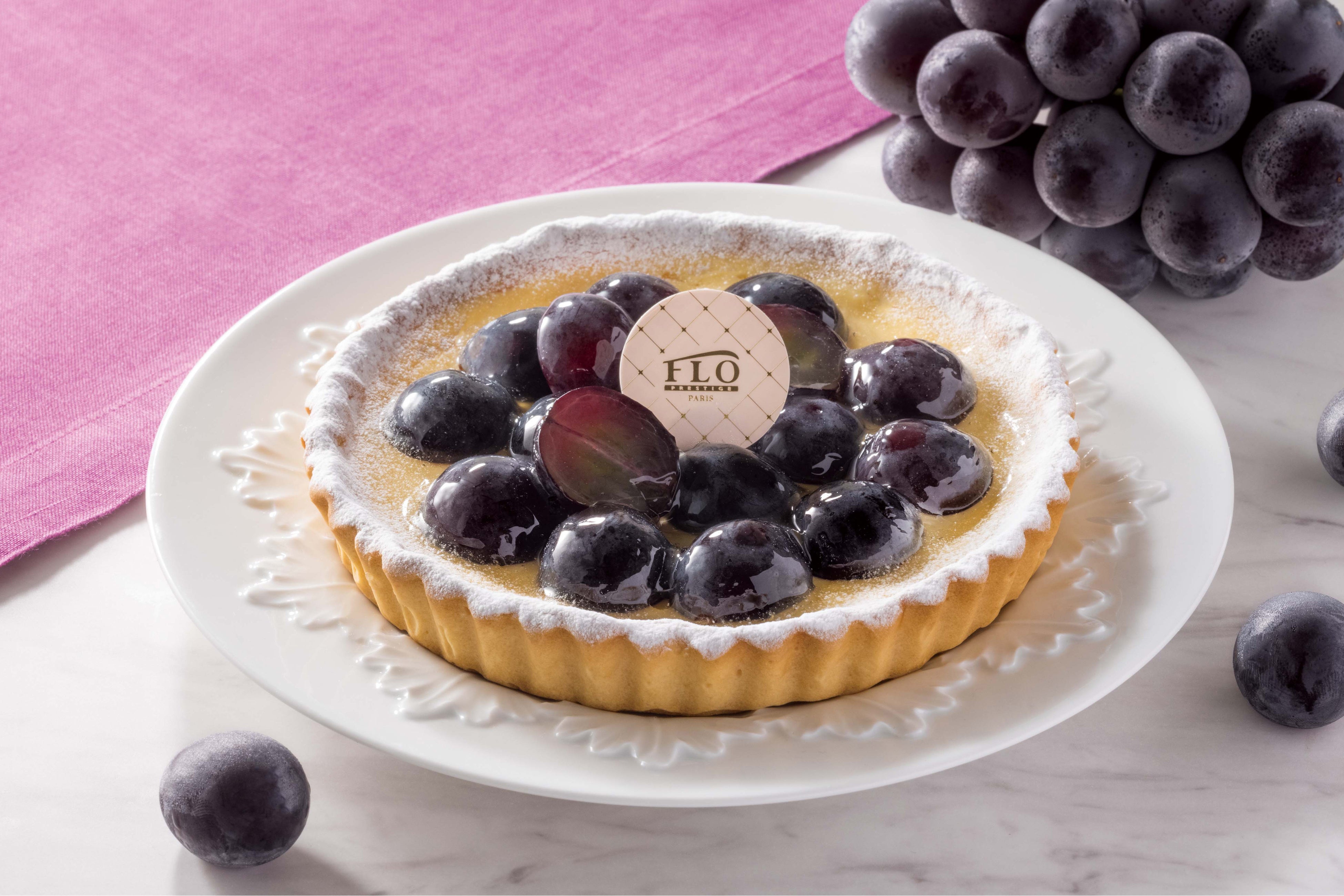 9月FLOの日「巨峰のチーズタルト」