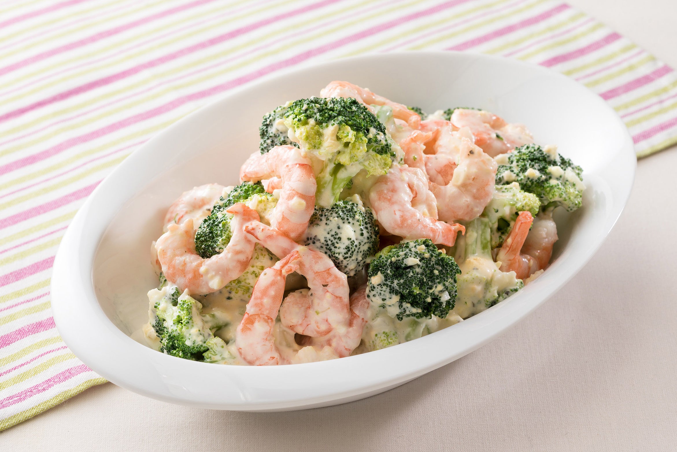 海老とブロッコリーのタルタルサラダ