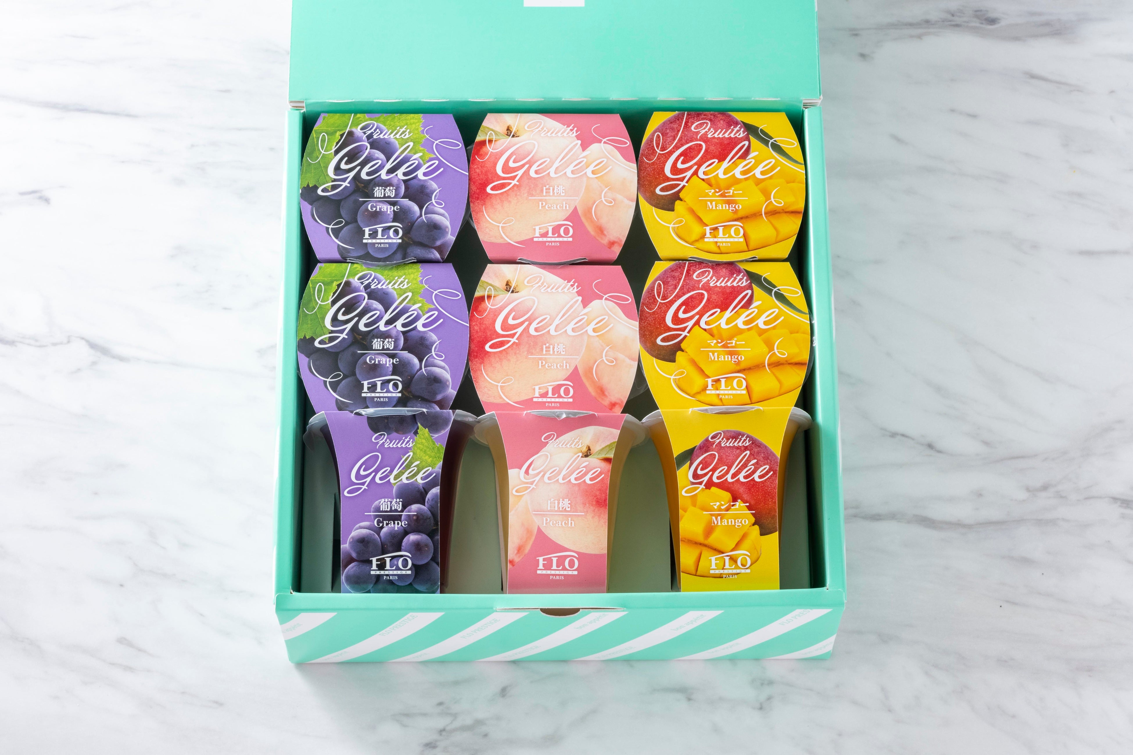 FLO フロプレステージュ】カラフルに夏のご挨拶。フルーツジュレの