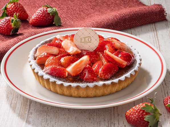 6.16.26日はFLOの日】1月のFLOの日 旬の苺を使ったタルトを1080円