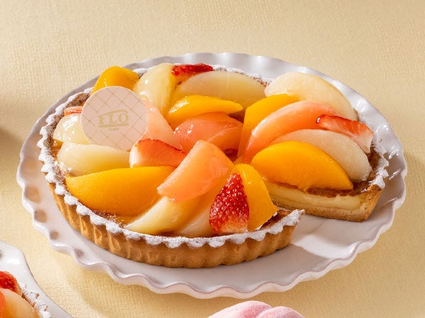 【6月16日限定】桃づくしのタルト~プリン~
