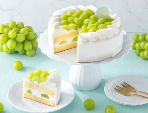 シャインマスカットのスペシャルショートケーキ 　※画像はイメージです