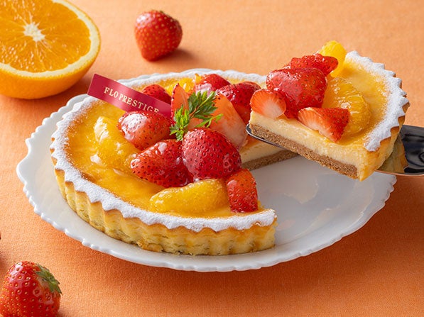 ＜2月16日限定＞苺とオレンジのタルト～チーズ～