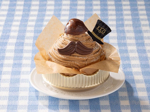 父の日限定：帽子ピックと髭チョコでパパスタイルに変身！