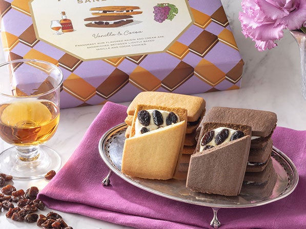 ラムレーズンサンド＜6個入り＞