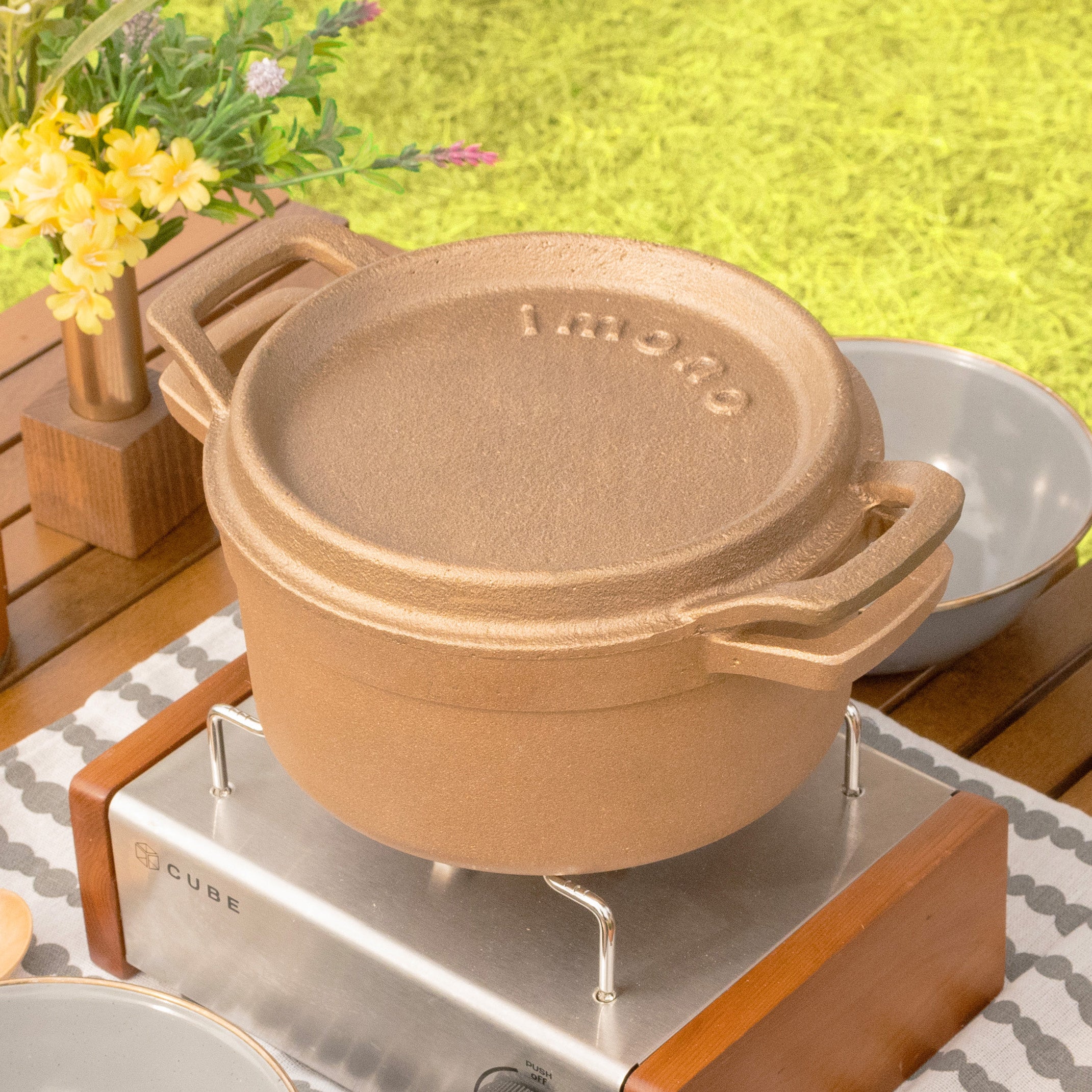 銅製鋳物鍋『tefu-tefuてふてふ』