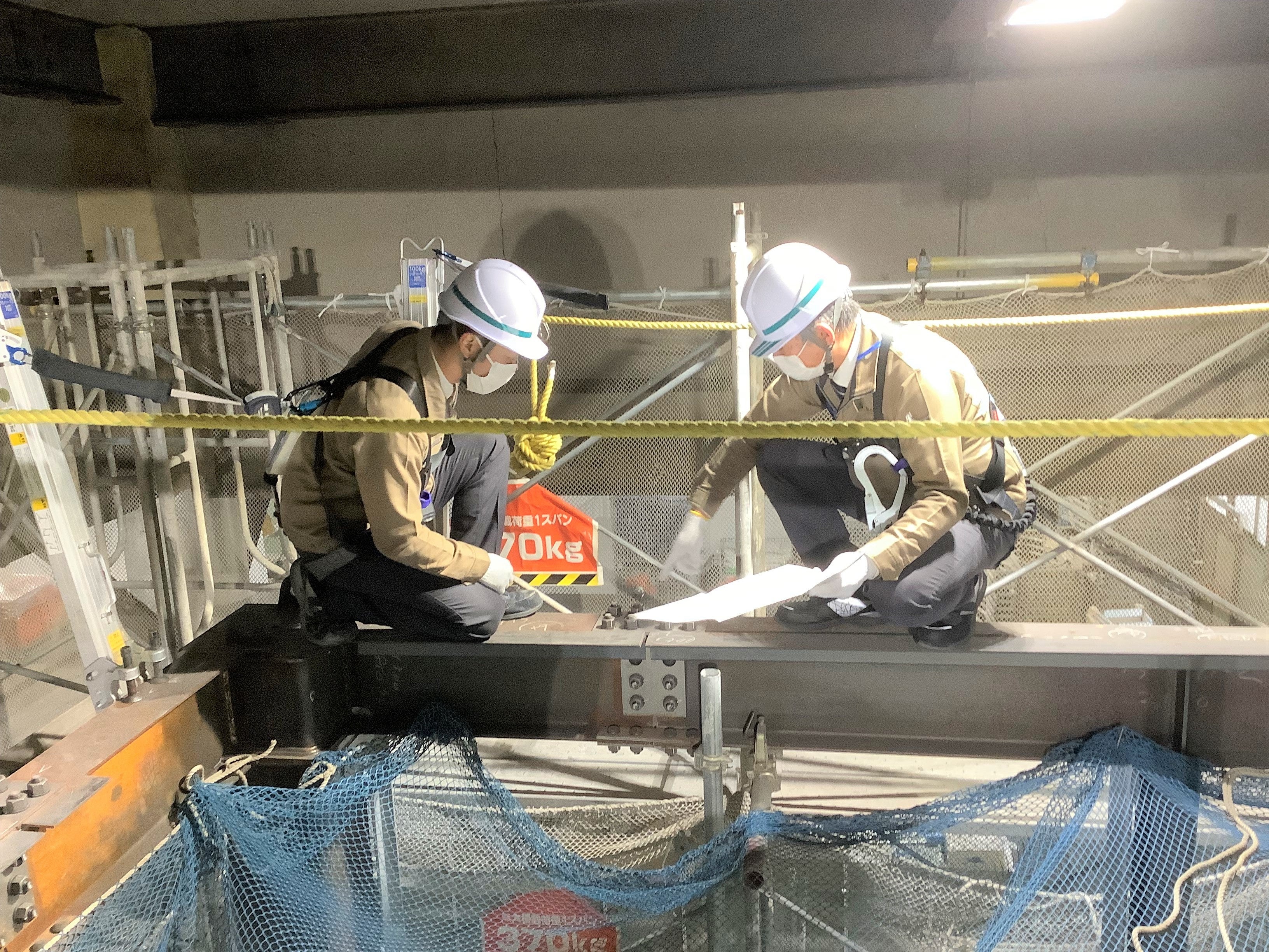 鉄骨チェックポイントの習得