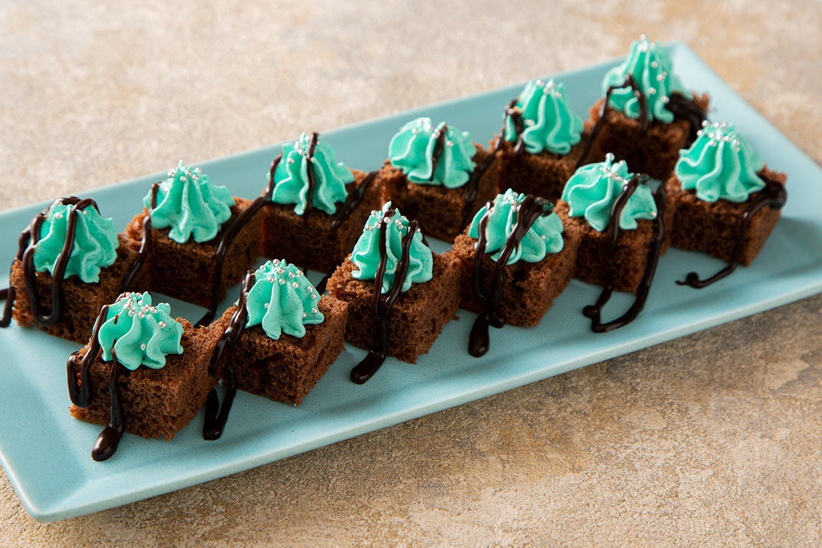 チョコミントケーキ