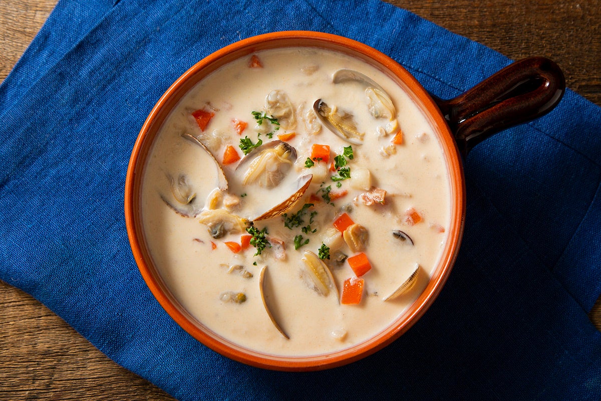 クラムチャウダー