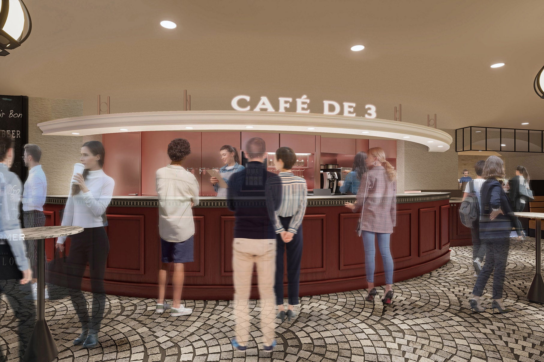 CAFÉ DE 3(店舗イメージ)