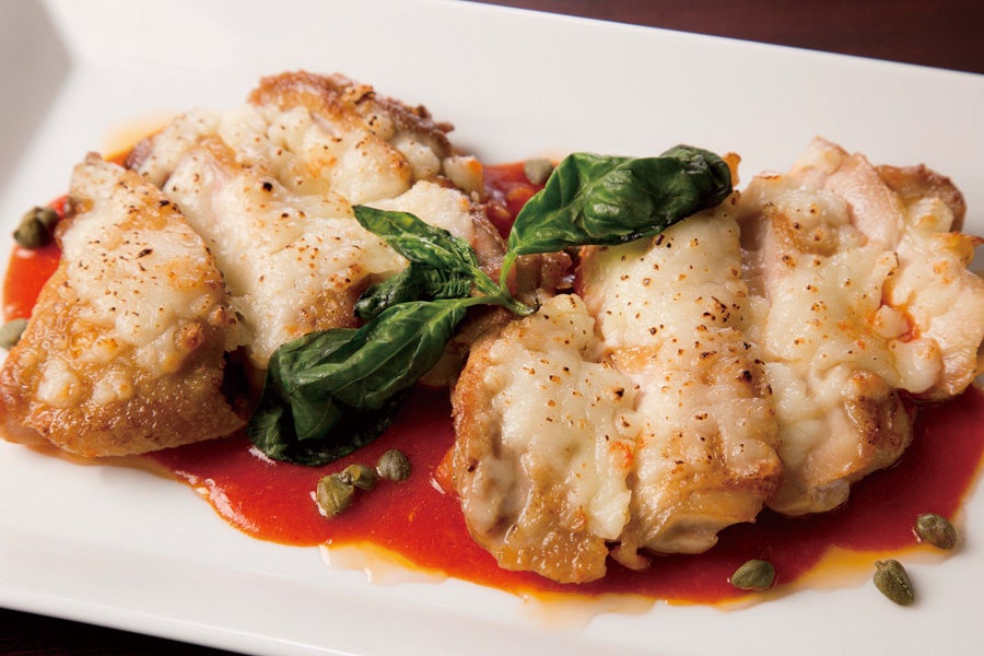 チキンのロースト　ピッツァイオーラソース（イメージ）