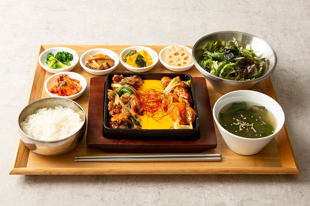 デジプルコギ&チーズタッカルビ定食（イメージ）