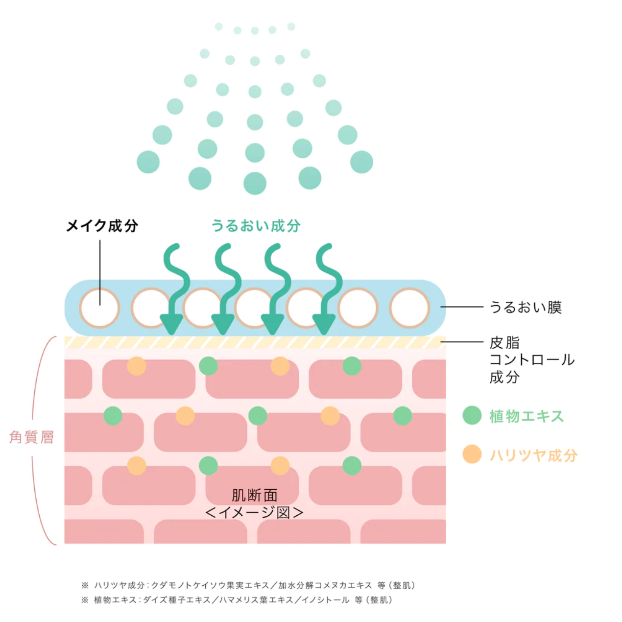 メイクキープWブロック処方