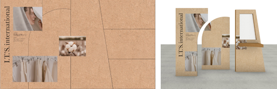 （什器のデザインイメージ）