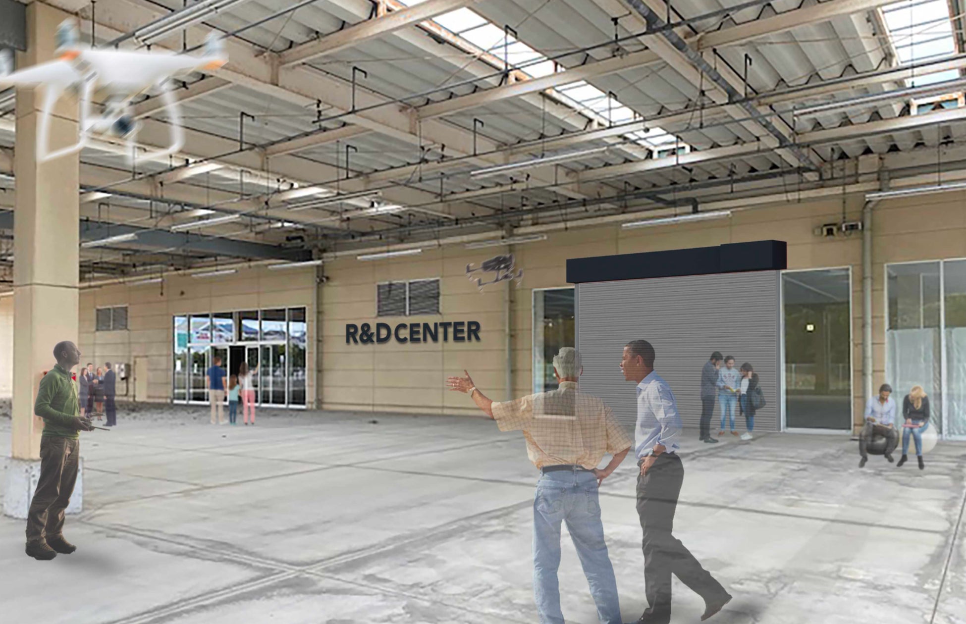 パースイメージ(屋外フィールド)