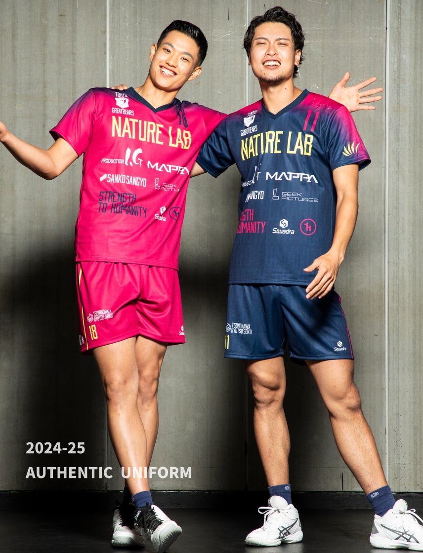 東京グレートベアーズ 24-25 オーセンティックユニフォーム 28 五頭寛大 東京グレートベアーズ】2024-25シーズン ユニフォームデザイン