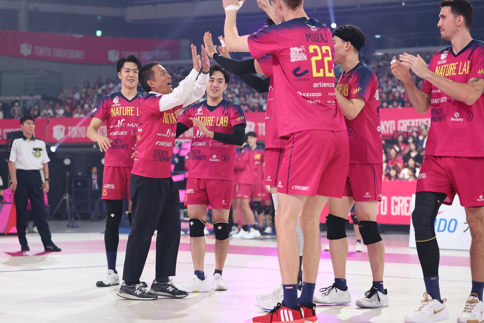 東京グレートベアーズ】2025-26 ホーム開幕節始球式にホームタウン渋谷