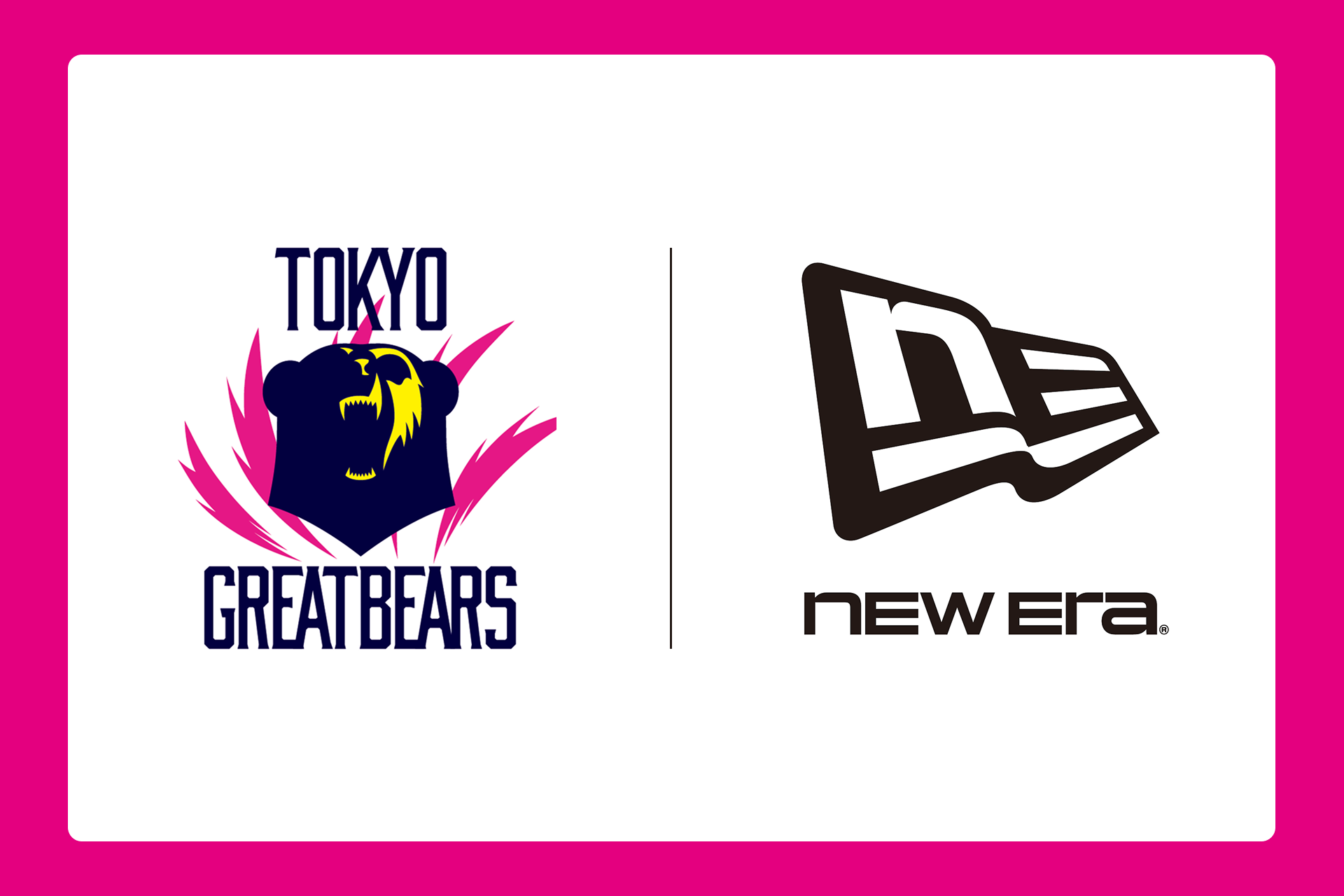 【東京グレートベアーズ】スポーツ・ライフスタイルのグローバルブランド『NEW ERA®』とコラボしたオリジナルキャップ完成！