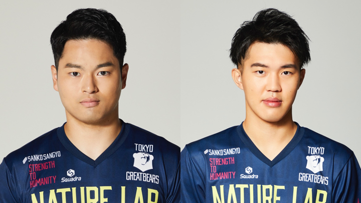 東京グレートベアーズ】笠利真吾選手・亀山拓巳選手 ジャパン