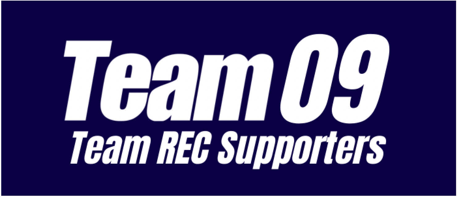 Team RECを応援する会員組織「Team REC SUPPORTERS・Team09」を発足