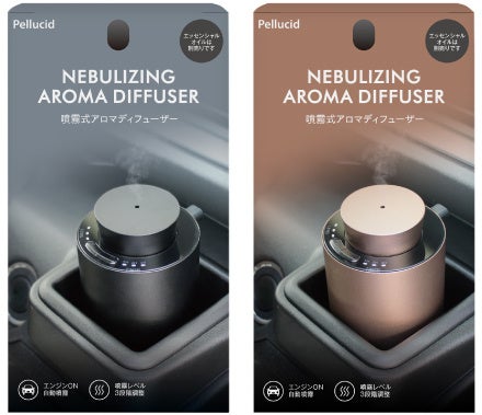 パッケージデザイン　左）ブラックWPA-D05　右）ブラウンWPA-D06