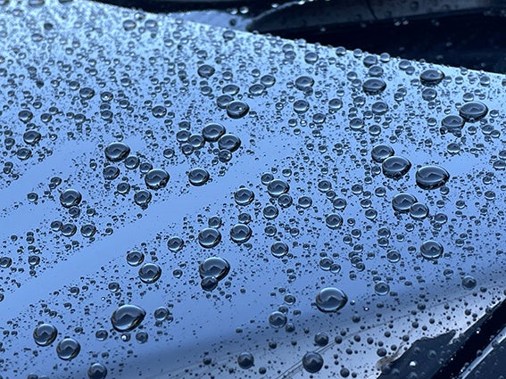 ボディ撥水耐久は約2ヶ月