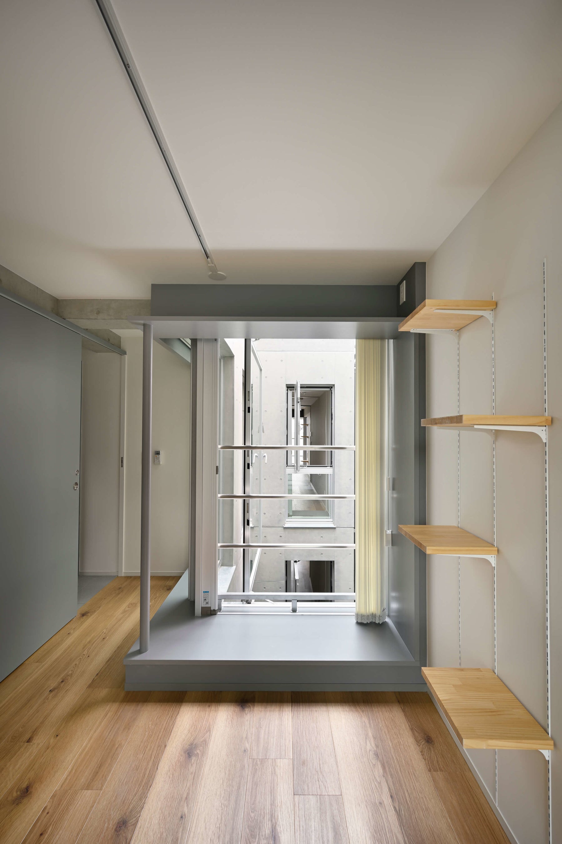 不動前の集合住宅